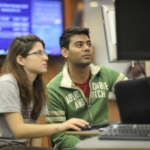 Students at Email To Go Computers